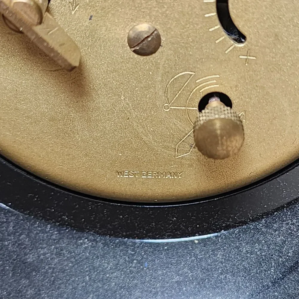 Sheffield Vintage West Germany Wind Up Alarm Clock - Not‎ Working